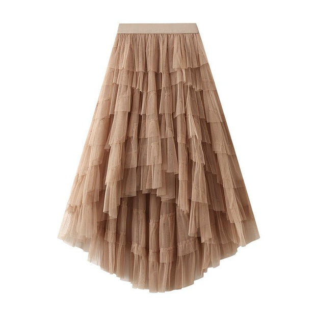 New Fashion Women's Gauze Skirt - Deck Em Up