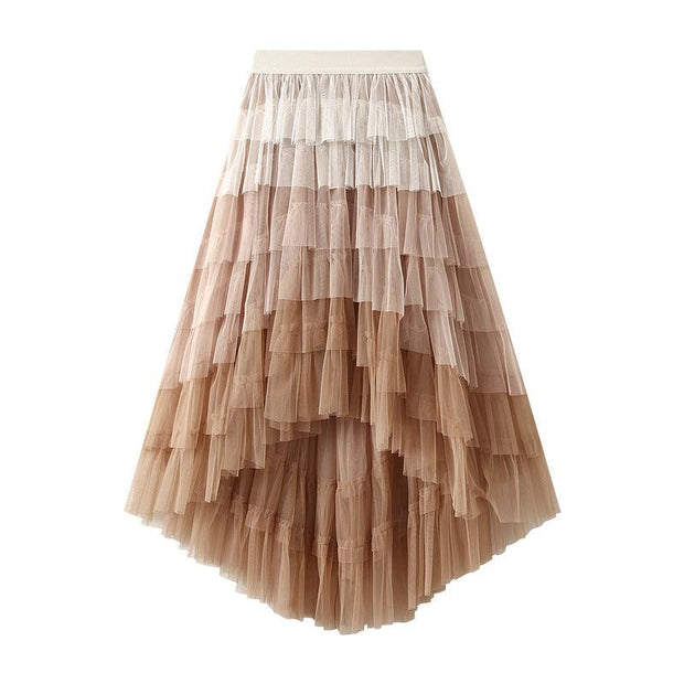 New Fashion Women's Gauze Skirt - Deck Em Up