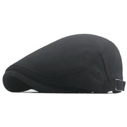 Men's Classic Flat Top Adjustable Newsboy Cap British Style Retro Beret Autumn And Winter Advance Hats Foreign Trade Hat - Deck Em Up