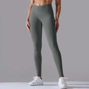 Scrunch Butt Gym Leggings Women Clothing V Cross High Waist Yoga Pants Seamless Sports Leggings Femme Push Up Yoga Leggings - Deck Em Up
