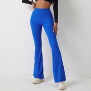 INLUMINE New Sports Flared Leggings Womens Yoga Pants High Elasticity Gym Fitness Tights Flare Leg Woman Casual Wide Leg Pants - Deck Em Up