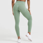 Effortless Seamless Leggings Scrunch Butt GYM Leggings Push Up Women Booty High Waisted Yoga Pants Workout Fitness Tights Female - Deck Em Up