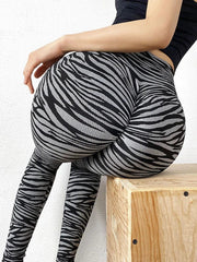Leopard Printed Leggins Push Up Jogging High Waist Sexy Leggings Women Fitness Pencil Pants Workout Trousers Gym Clothing - Deck Em Up