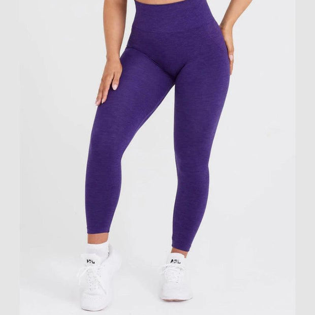 Effortless Seamless Leggings Scrunch Butt GYM Leggings Push Up Women Booty High Waisted Yoga Pants Workout Fitness Tights Female - Deck Em Up