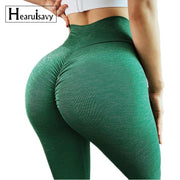 High Waist Booty Leggings Sport Women Fitness Yoga Pants Seamless Workout Gym Leggings Stretchy Scrunch Butt Running Legging - Deck Em Up