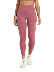 Nepoagym 25 Inch Rhythm Classic Women Workout Leggings No Front Seam Buttery Soft Yoga Pants Curved Contour Seam Fitness Legging - Deck Em Up