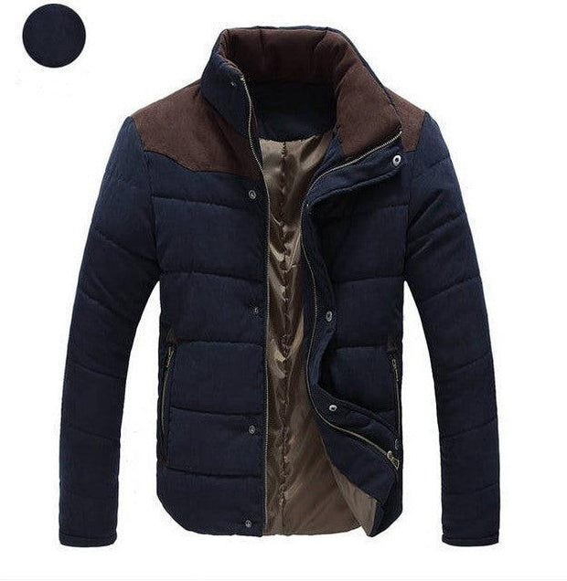 Warm Causal Parkas Male Outerwear Windbreak Jackets Coats - Deck Em Up