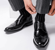 Genuine Leather Business Casual Dress British Style Leather Shoes - Deck Em Up