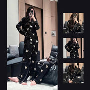 Women's Silk Home Clothing Set Pajama PJ Sexy - Deck Em Up