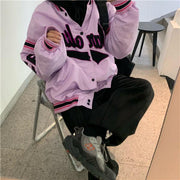 Vintage Harajuku Jacket Hip Hop Loose Jacket Women - Deck Em Up