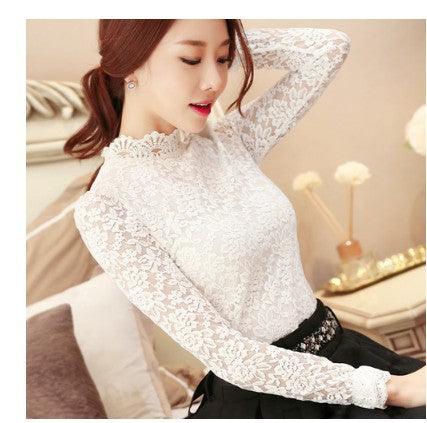 Beautiful Woman Sexy Base Shirt T-Shirt Western Style Small Shirt All-Match Top - Deck Em Up