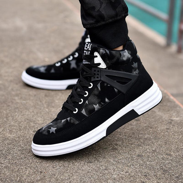 Casual Fashion Sneakers Men's Fleece-lined Sneakers - Deck Em Up