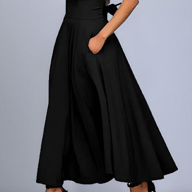 Multi-Color Big Hem Skirt Versatile - Deck Em Up