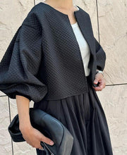 Women's Loose O-neck Short Coat - Deck Em Up