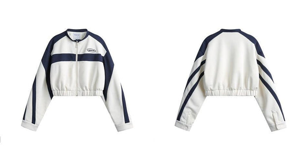 Women's Sweet Cool Sports Jacket Baggy Coat - Deck Em Up